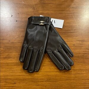 Xiix Polyurethane Winter Gloves Chocolate Brown Lined Women’s Size Small / Med